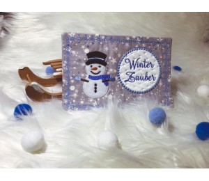 Stickserie - ITH Mug Rugs Winter